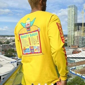 Vans X The Simpson Krusty Burger Shirt